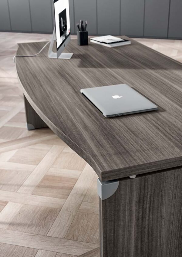 X-Timework Bow Front Desk