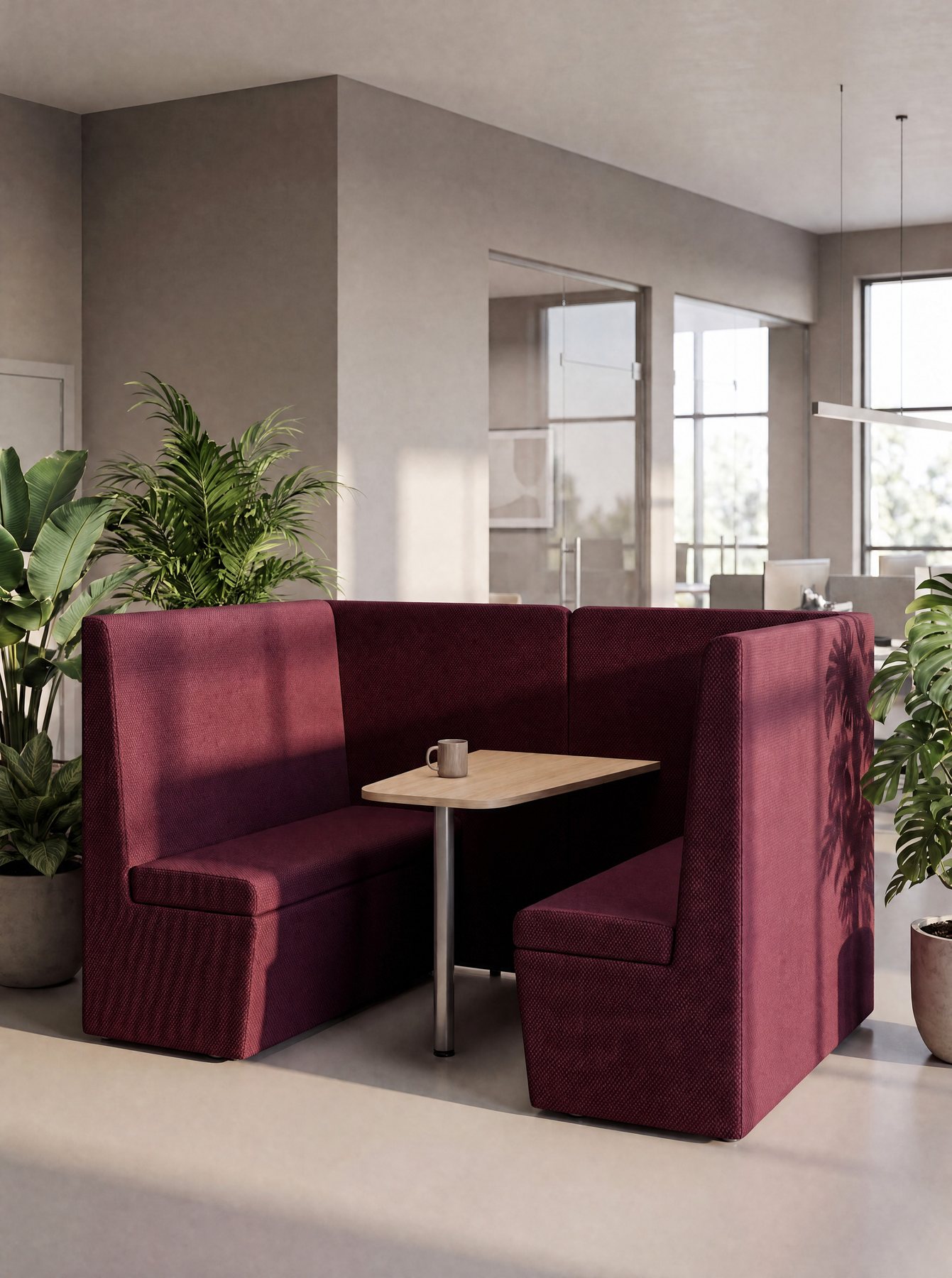 Hearth Meeting Booth